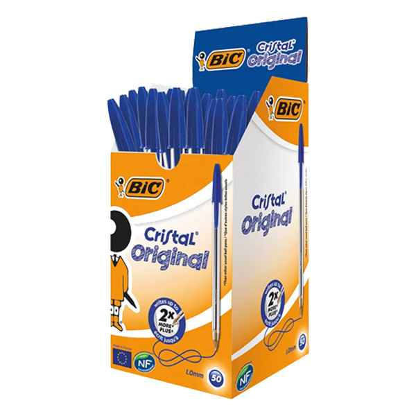 BIC_Cristal_balpen_blauw_50_stuks